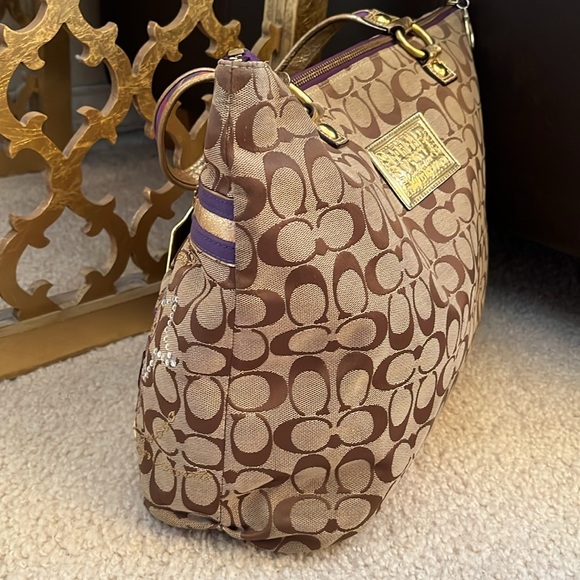 Coach Poppy 1941 shoulder Bag 15x13x5 - Picture 7 of 14